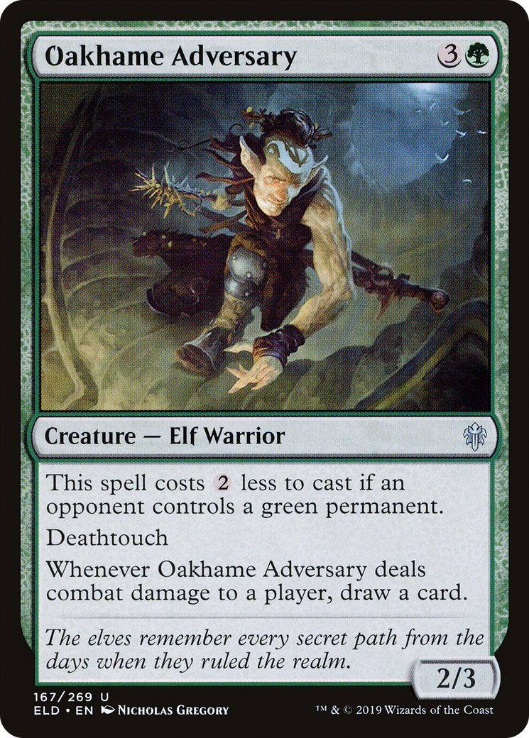 Oakhame Adversary (ELD-167) [Throne of Eldraine]