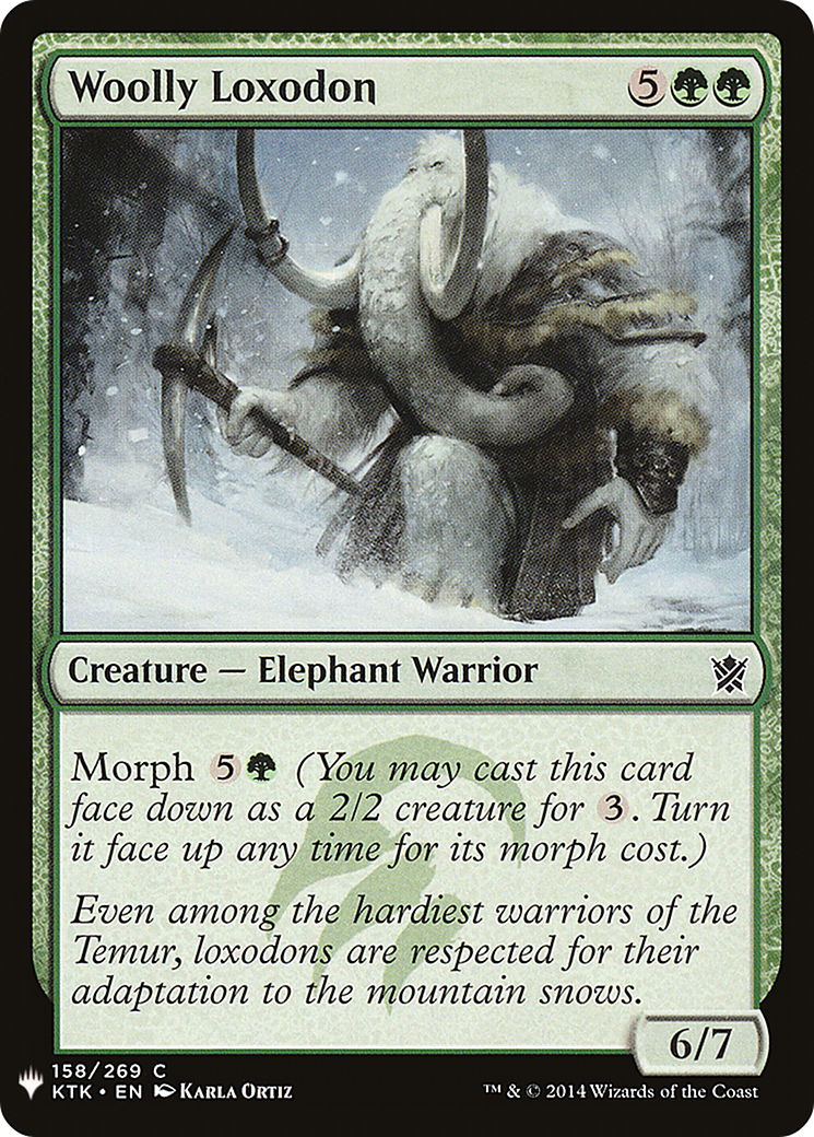 Woolly Loxodon (LIST-KTK-158) [The List]