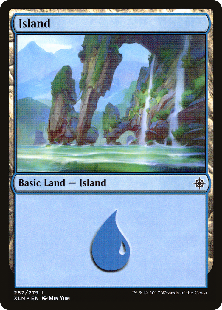 Island (XLN-267) [Ixalan] Foil