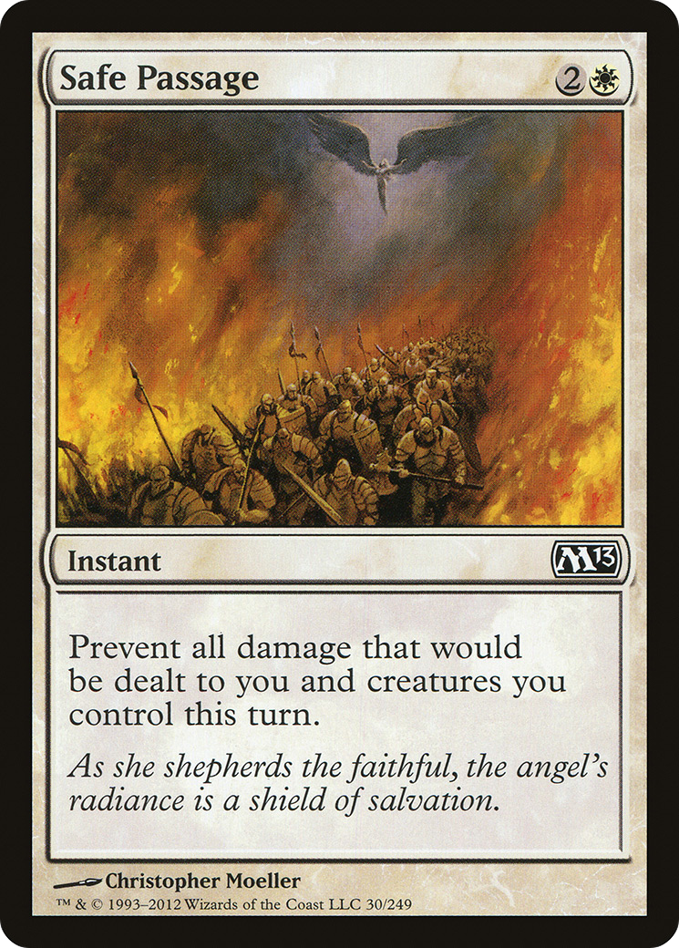 Safe Passage (M13-030) [Magic 2013] Foil