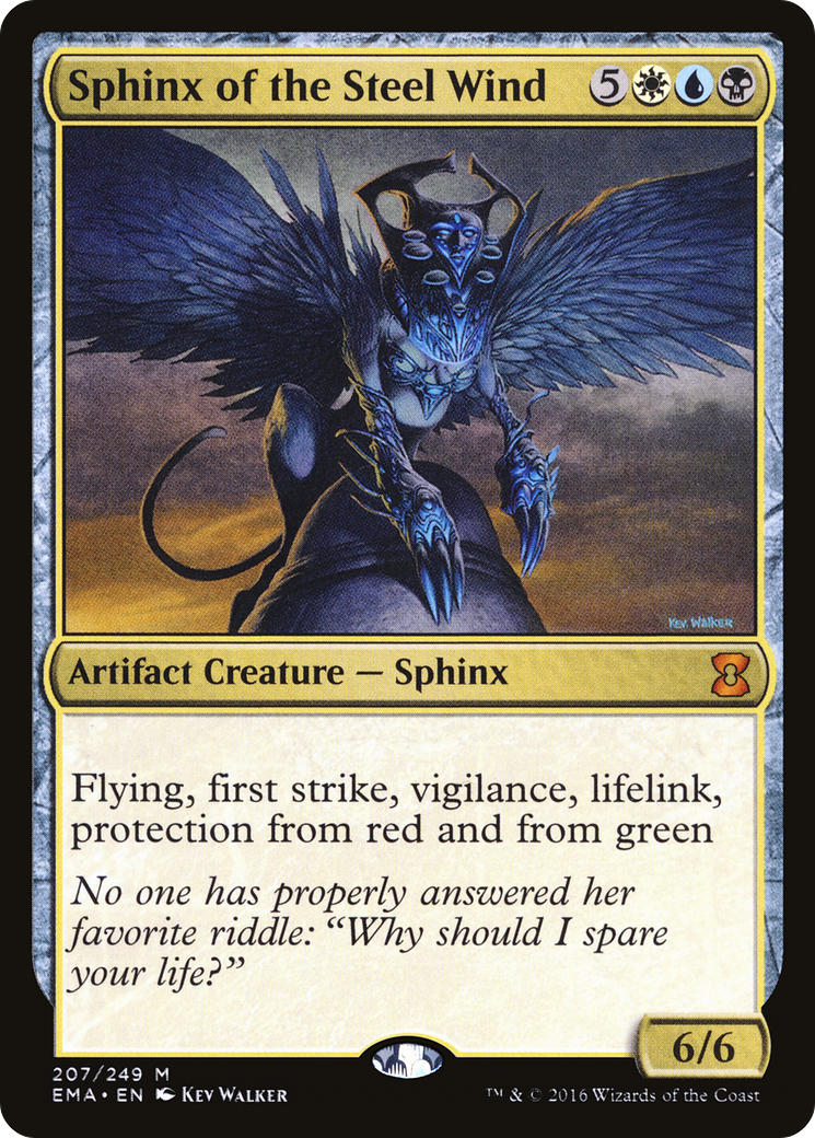 Sphinx of the Steel Wind (EMA-207) [Eternal Masters] Foil