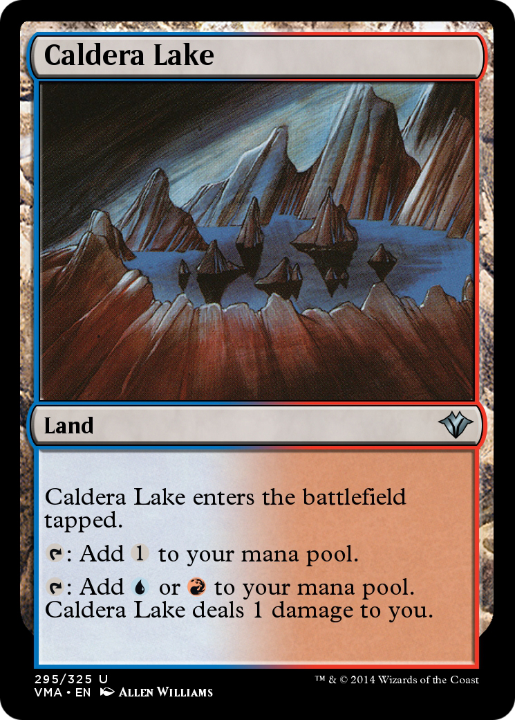 Caldera Lake (VMA-295) [Vintage Masters] Foil