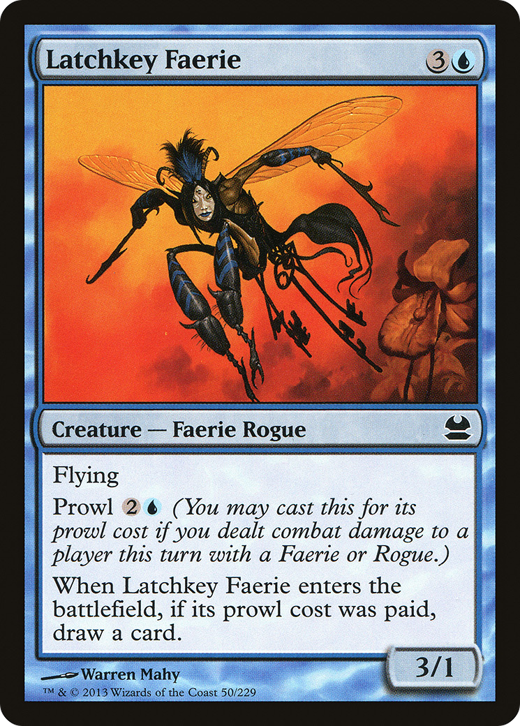 Latchkey Faerie (MMA-050) [Modern Masters] Foil