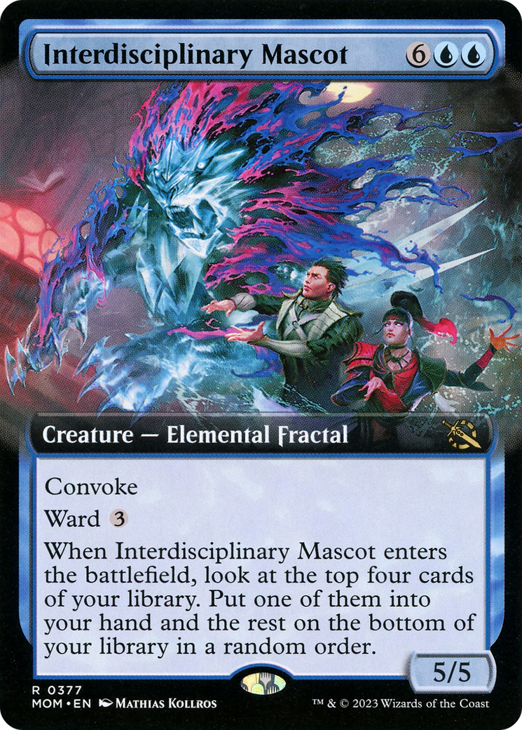 Interdisciplinary Mascot (Extended Art) (MOM-377) [March of the Machine]