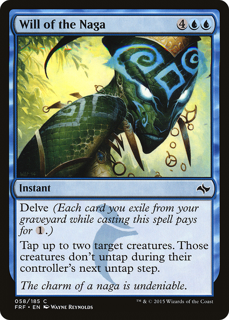 Will of the Naga (FRF-058) [Fate Reforged]