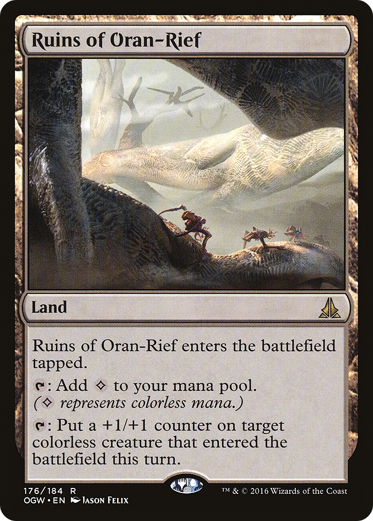 Ruins of Oran-Rief (OGW-176) [Oath of the Gatewatch] Foil