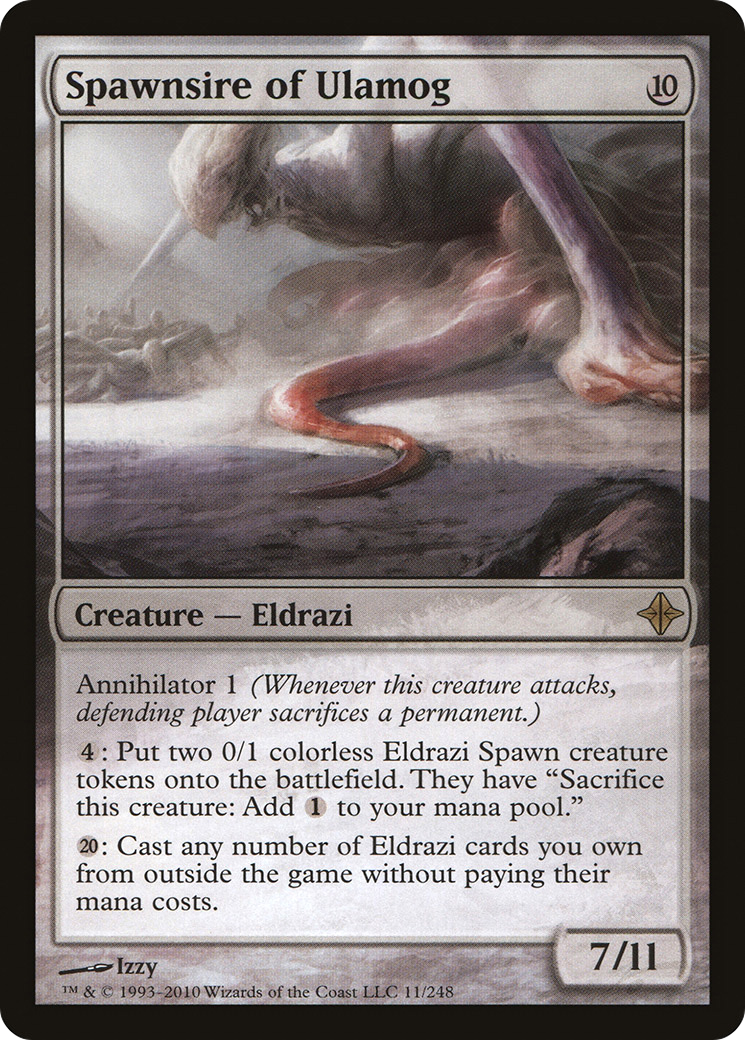 Spawnsire of Ulamog (ROE-011) [Rise of the Eldrazi]