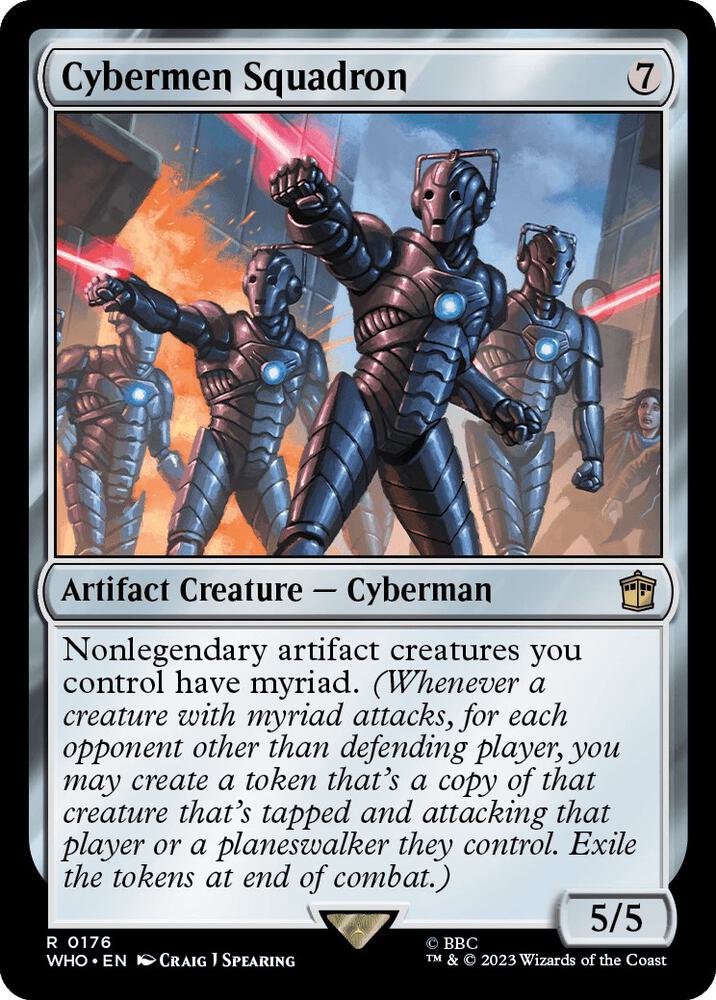 Cybermen Squadron (176) [Universes Beyond: Doctor Who] Foil