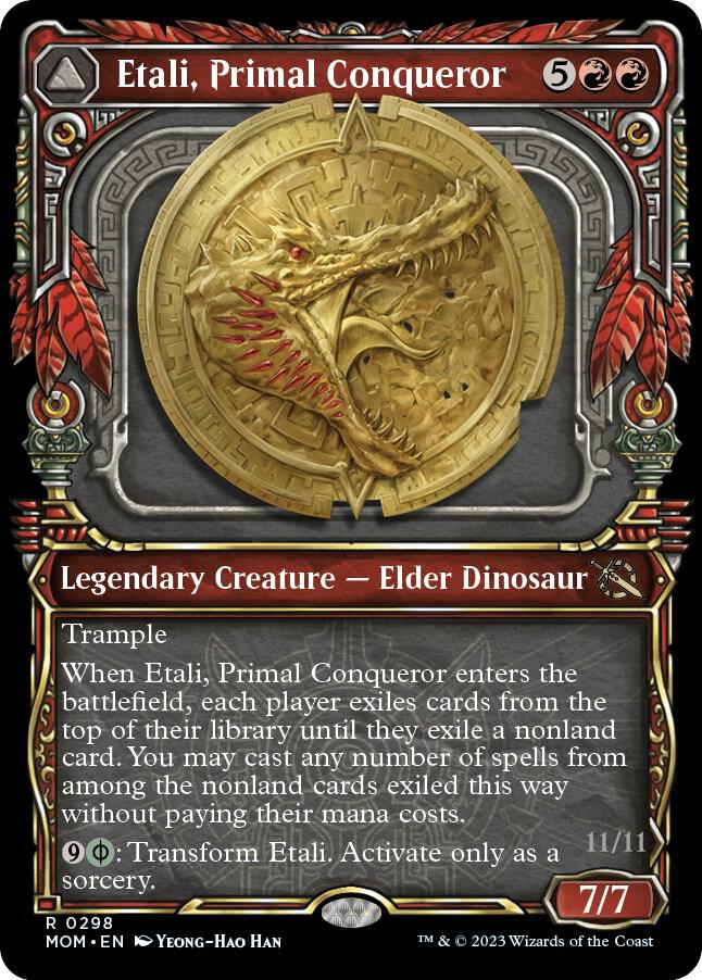 Etali, Primal Conqueror (Showcase) (298) [March of the Machine]
