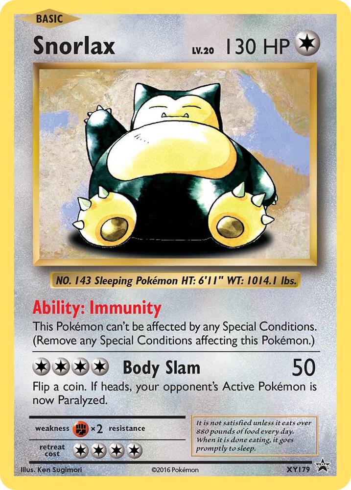 Snorlax (XY179) [XY Promos] Holofoil