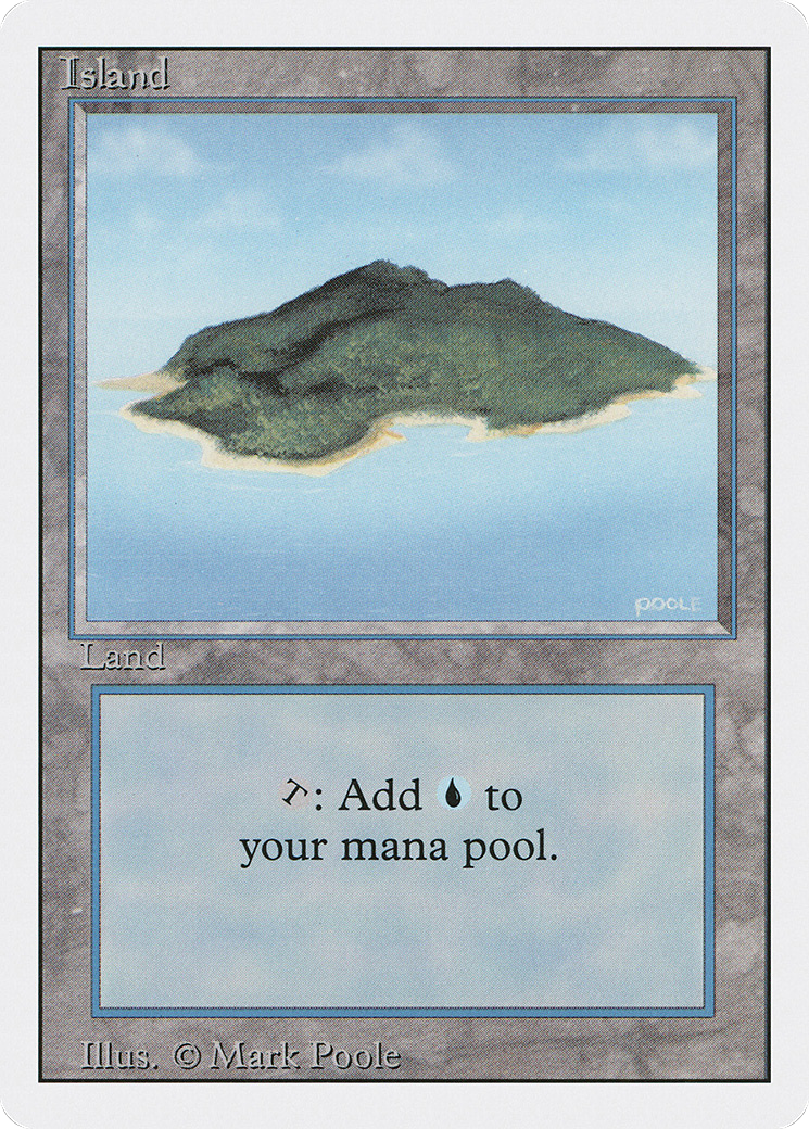 Island (B) (3ED-288) [Revised Edition]