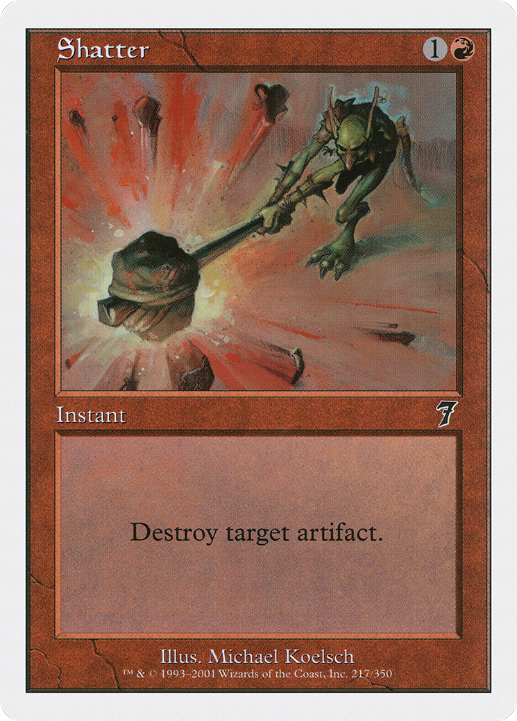 Shatter (7ED-217) [7th Edition] Foil