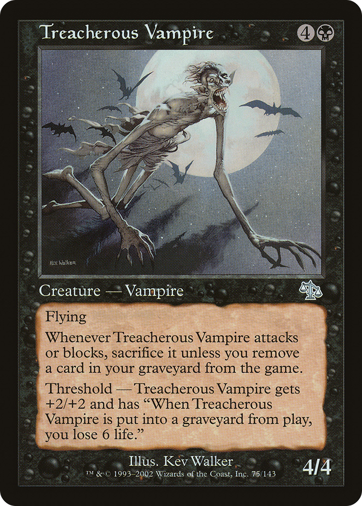 Treacherous Vampire (JUD-075) [Judgment]