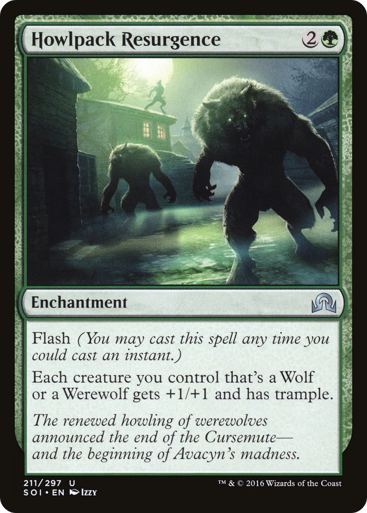 Howlpack Resurgence (SOI-211) [Shadows over Innistrad]