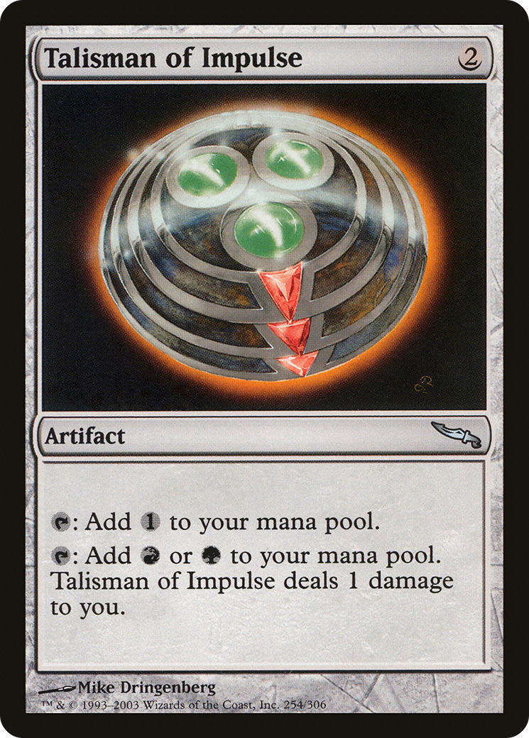 Talisman of Impulse (MRD-254) [Mirrodin] Foil