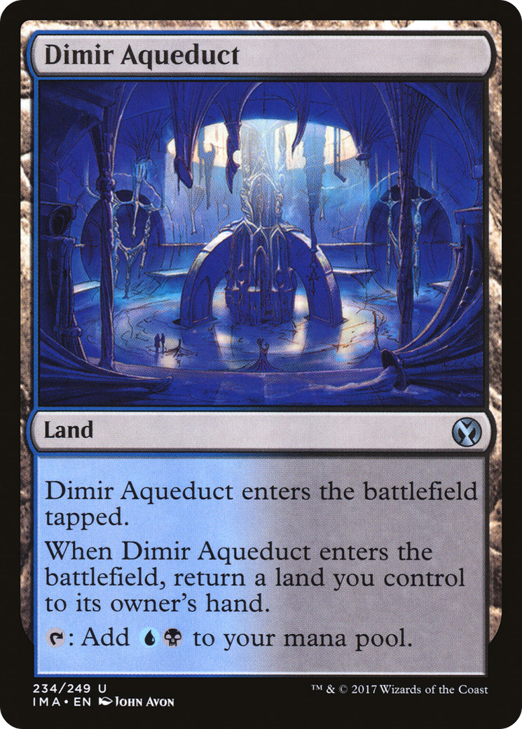 Dimir Aqueduct (IMA-234) [Iconic Masters] Foil