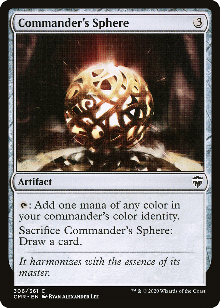 Commander's Sphere (CMR-306) [Commander Legends] Foil
