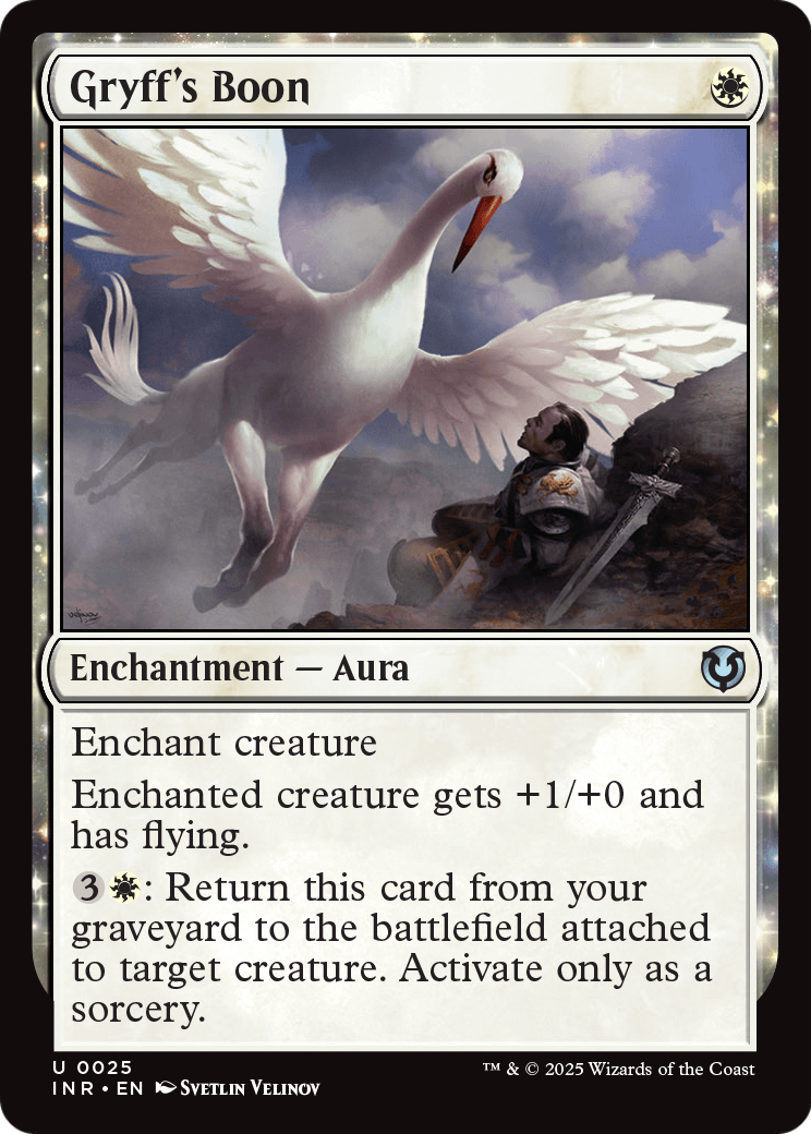 Gryff's Boon (INR-025) [Innistrad Remastered] Foil
