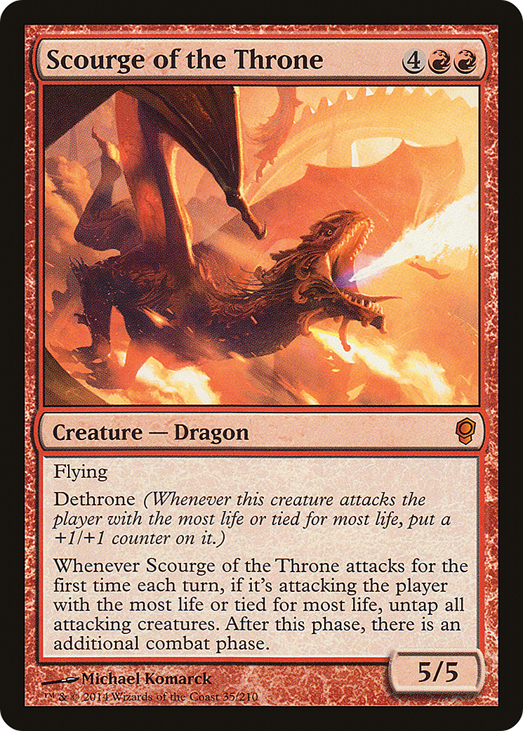 Scourge of the Throne (CNS-035) [Conspiracy] Foil