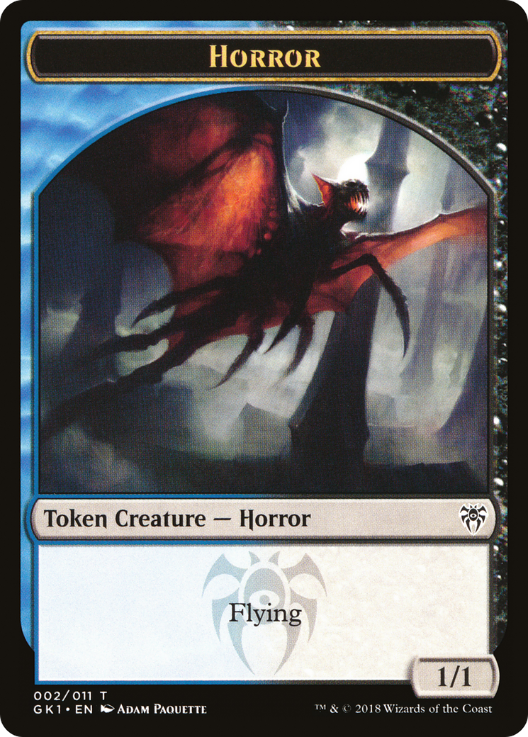 Copy // Horror (TGK1-001) [GRN Guild Kit Tokens]