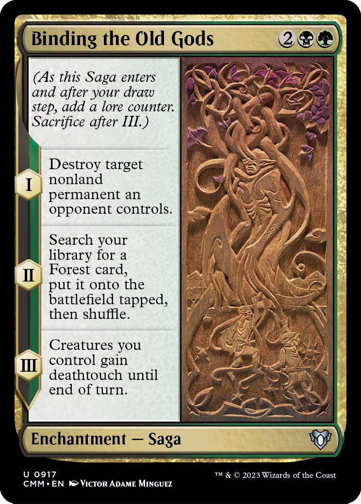 Binding the Old Gods (CMM-917) [Commander Masters]