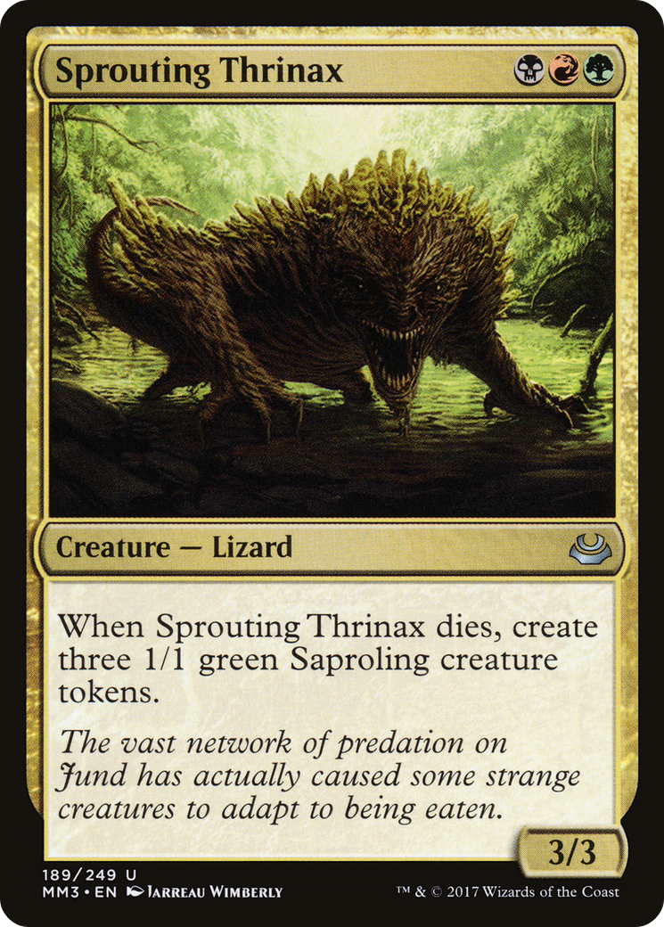 Sprouting Thrinax (MM3-189) [Modern Masters 2017]