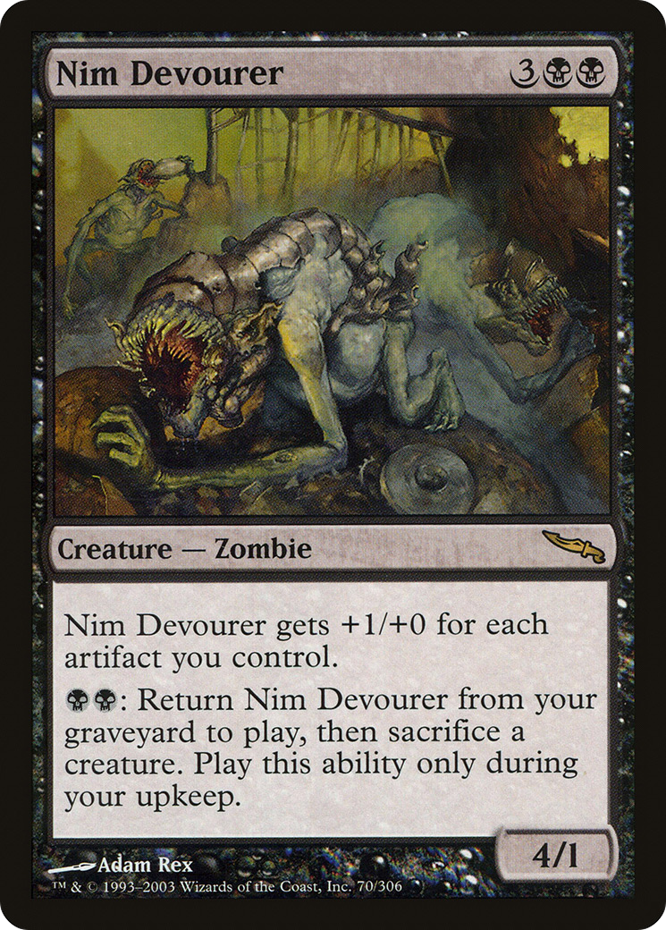 Nim Devourer (MRD-070) [Mirrodin] Foil