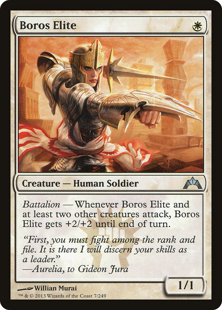 Boros Elite (GTC-007) [Gatecrash] Foil