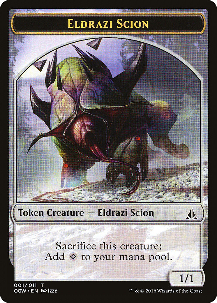 Eldrazi Scion Token (OGW-001) [Oath of the Gatewatch Tokens]