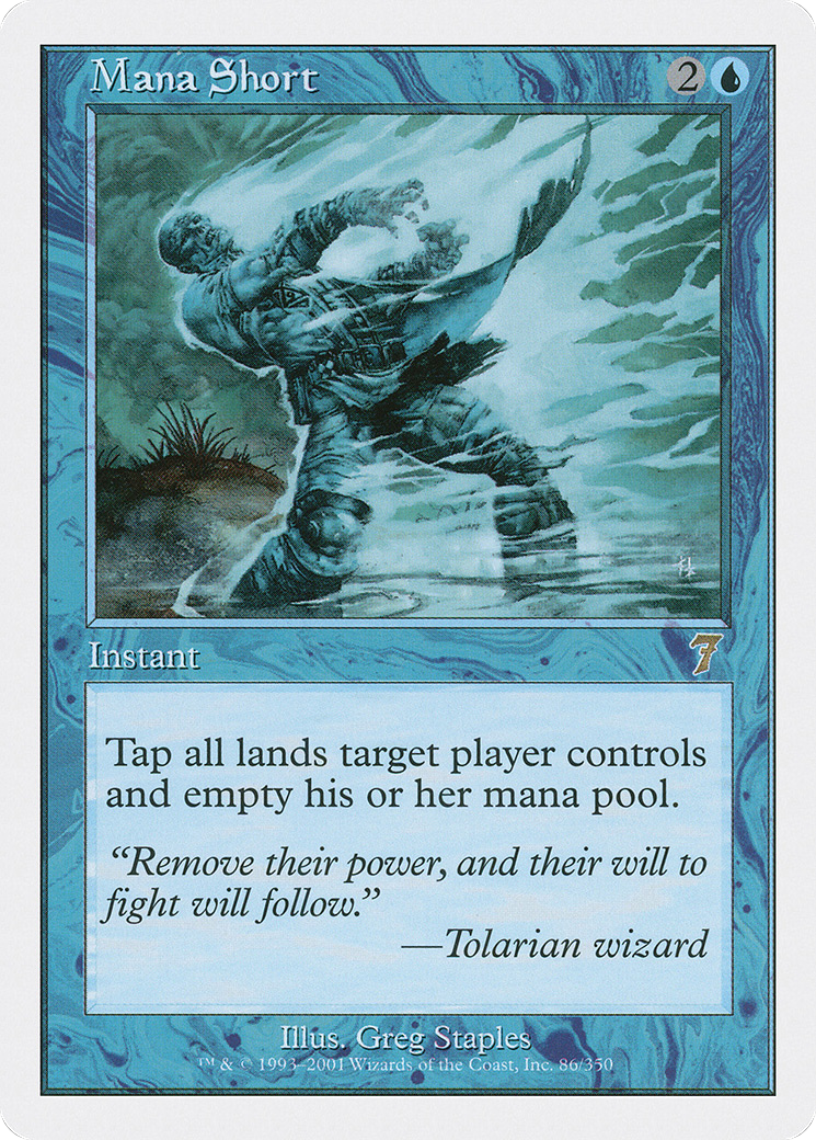 Mana Short (7ED-086) [7th Edition]