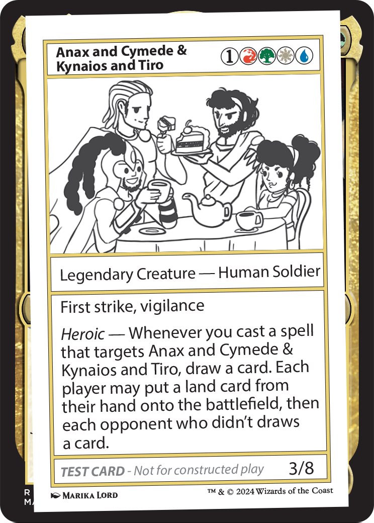 Anax and Cymede & Kynaios and Tiro [Mystery Booster 2]