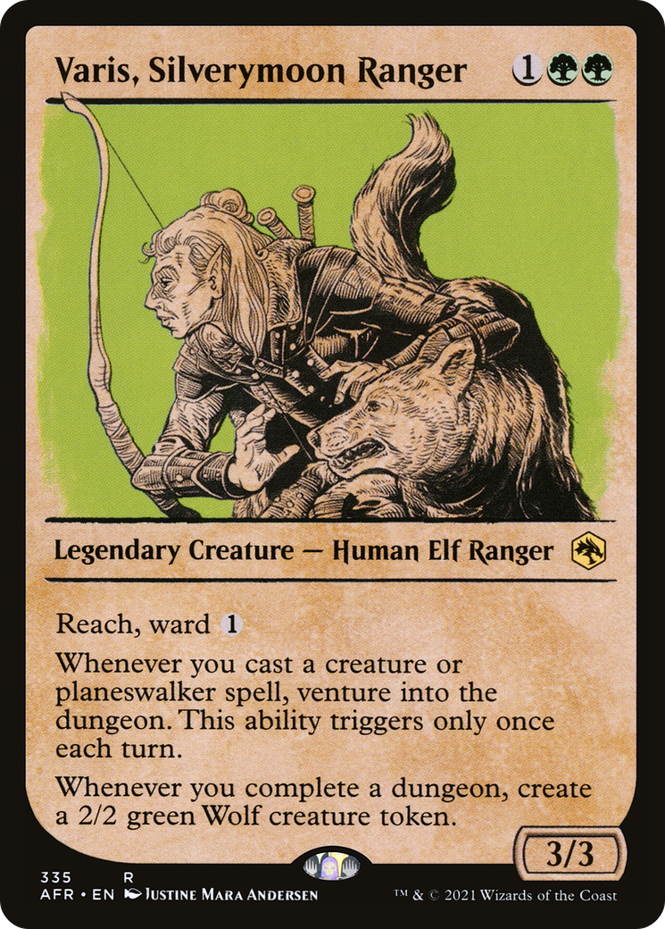 Varis, Silverymoon Ranger (Showcase) (AFR-335) [Adventures in the Forgotten Realms] Foil