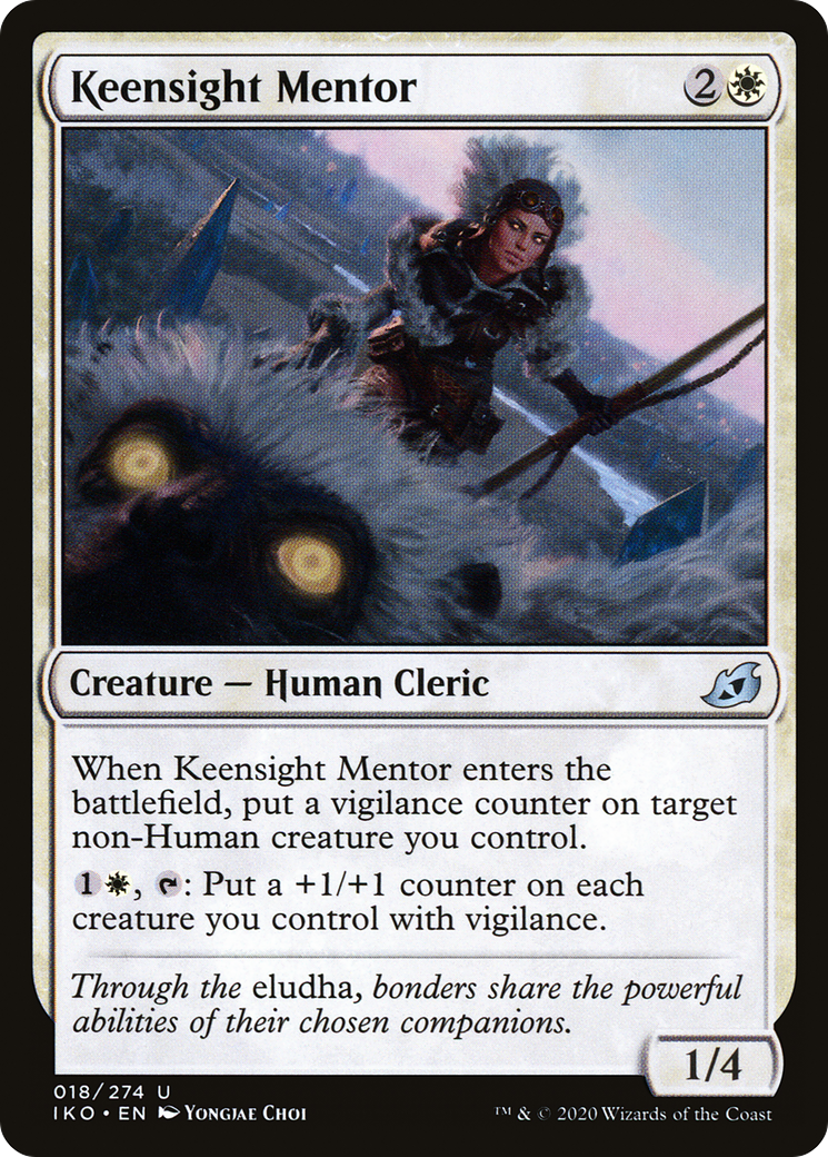 Keensight Mentor (IKO-018) [Ikoria: Lair of Behemoths]
