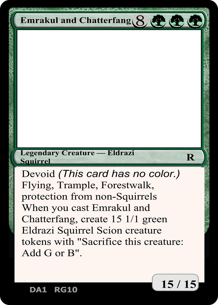 Emrakul and Chatterfang [Unknown Event]