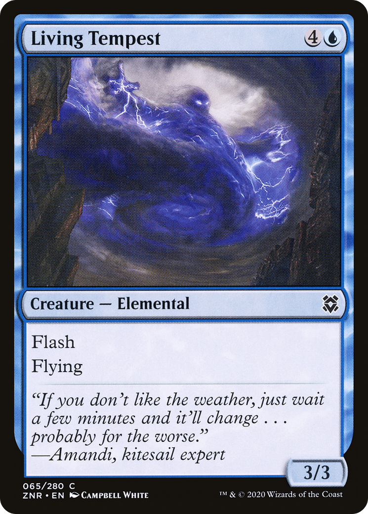 Living Tempest (ZNR-065) [Zendikar Rising] Foil