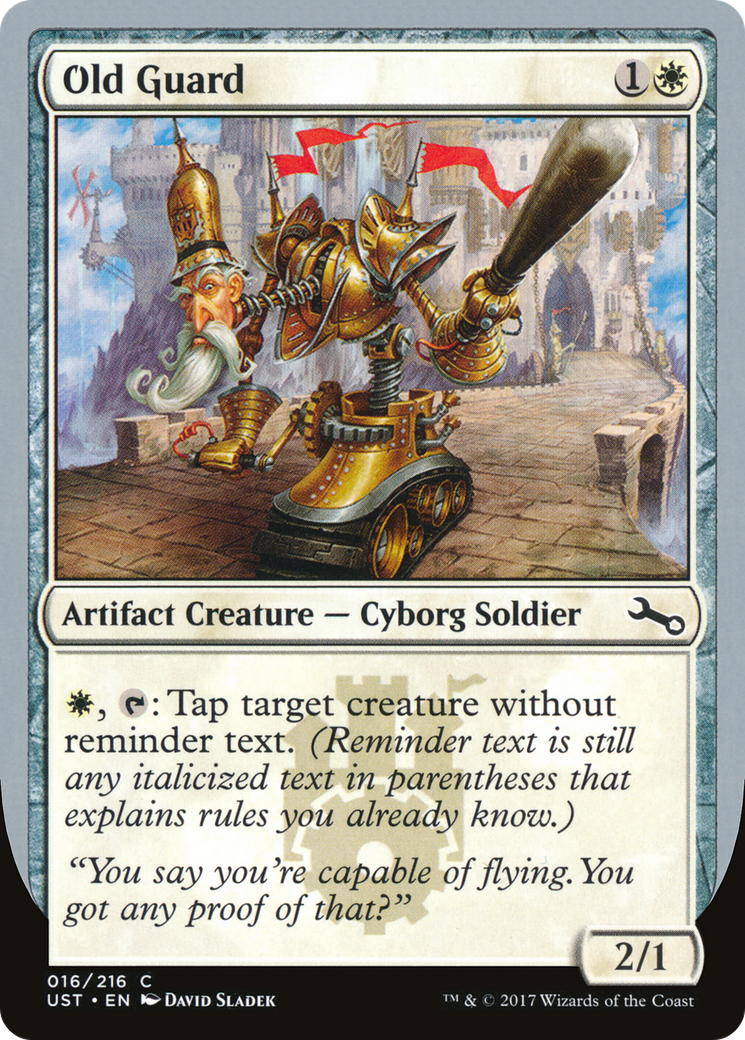 Old Guard (UST-016) [Unstable] Foil