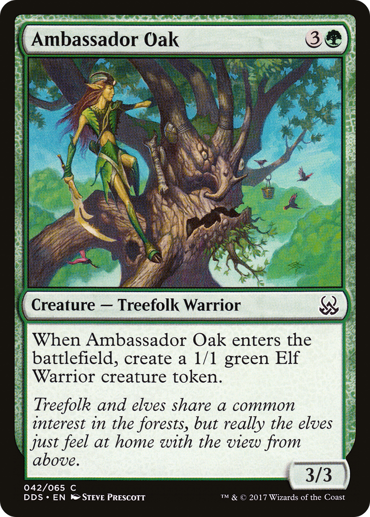Ambassador Oak (DDS-042) [Duel Decks: Mind vs. Might]