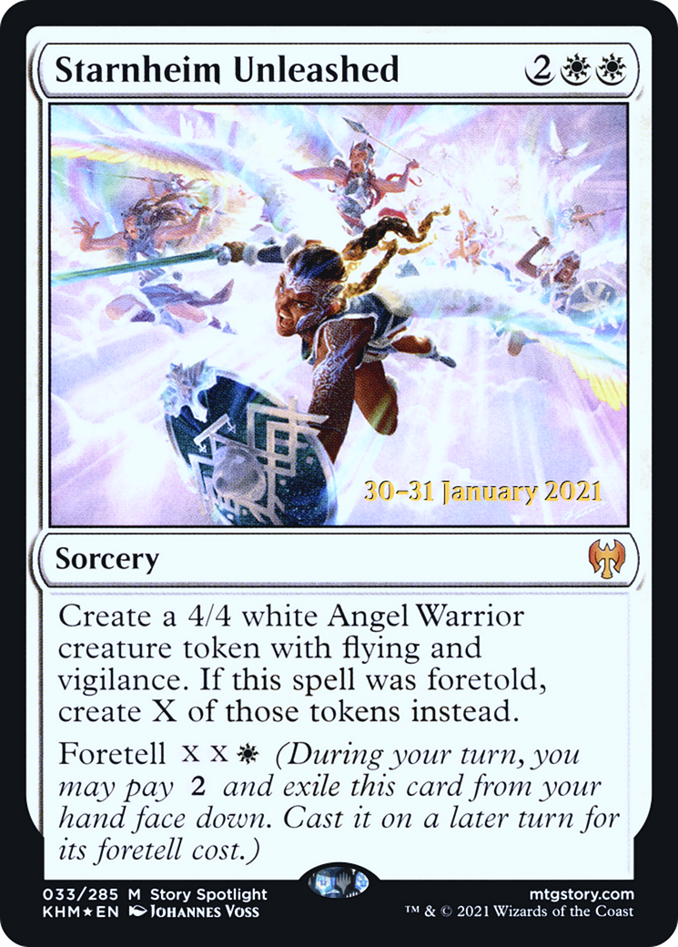 Starnheim Unleashed (PRE-33S) [Kaldheim Promos] Foil