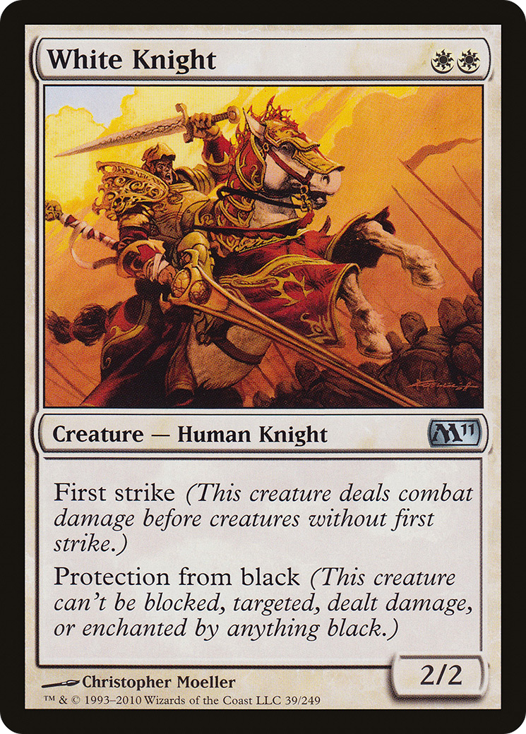White Knight (M11-039) [Magic 2011]