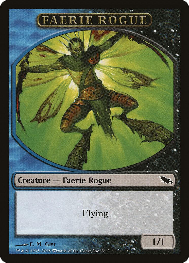 Faerie Rogue Token (SHM-008) [Shadowmoor Tokens]