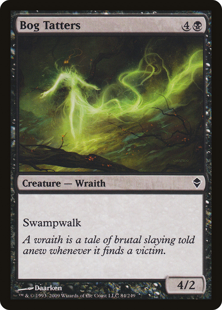 Bog Tatters (ZEN-084) [Zendikar] Foil