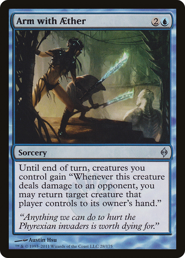 Arm with Aether (NPH-028) [New Phyrexia] Foil