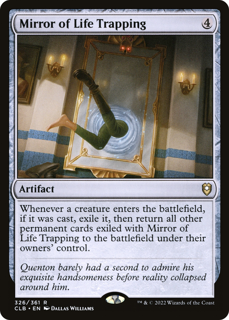 Mirror of Life Trapping (CLB-326) [Commander Legends: Battle for Baldur's Gate] Foil