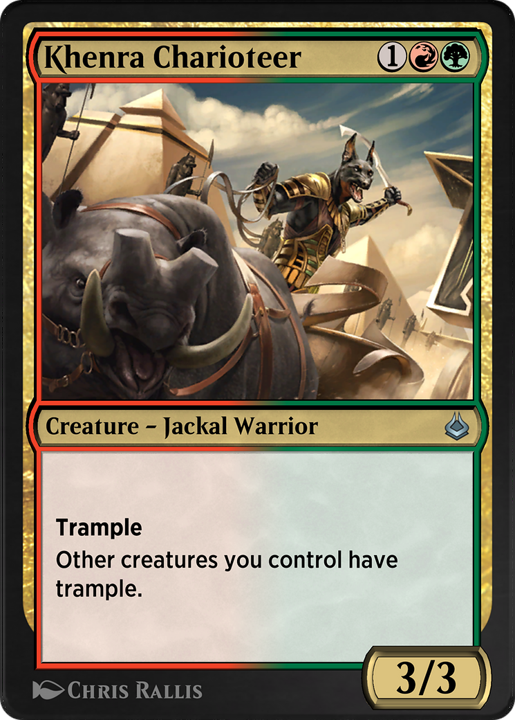 Khenra Charioteer (AKR-241) [Amonkhet Remastered]