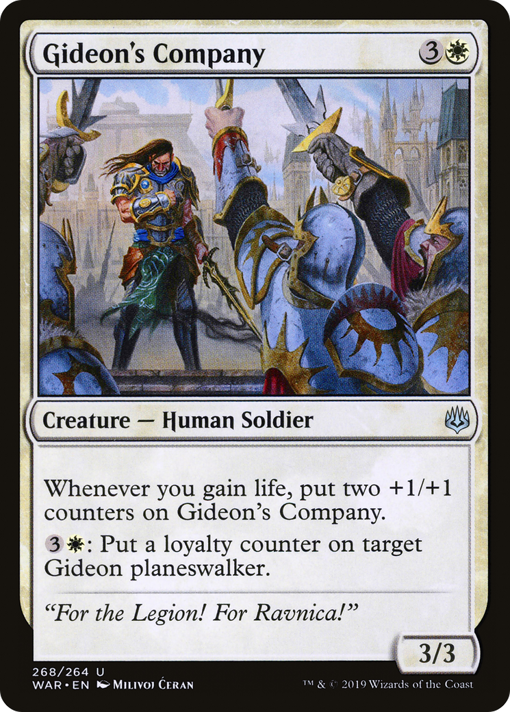 Gideon's Company (WAR-268) [War of the Spark]