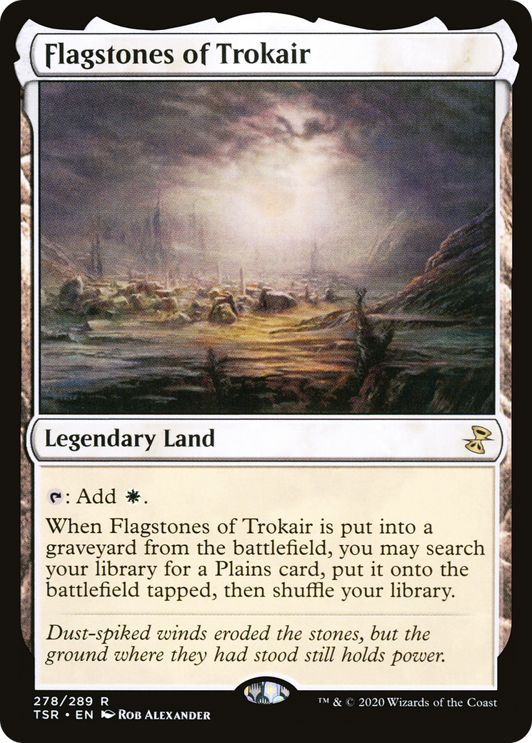 Flagstones of Trokair (TSR-278) [Time Spiral Remastered] Foil