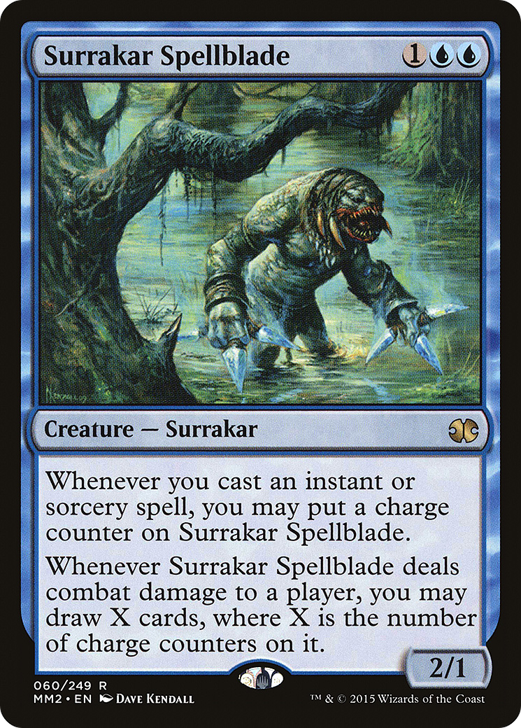 Surrakar Spellblade (MM2-060) [Modern Masters 2015] Foil