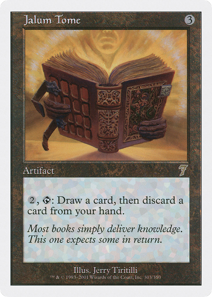 Jalum Tome (7ED-303) [7th Edition] Foil