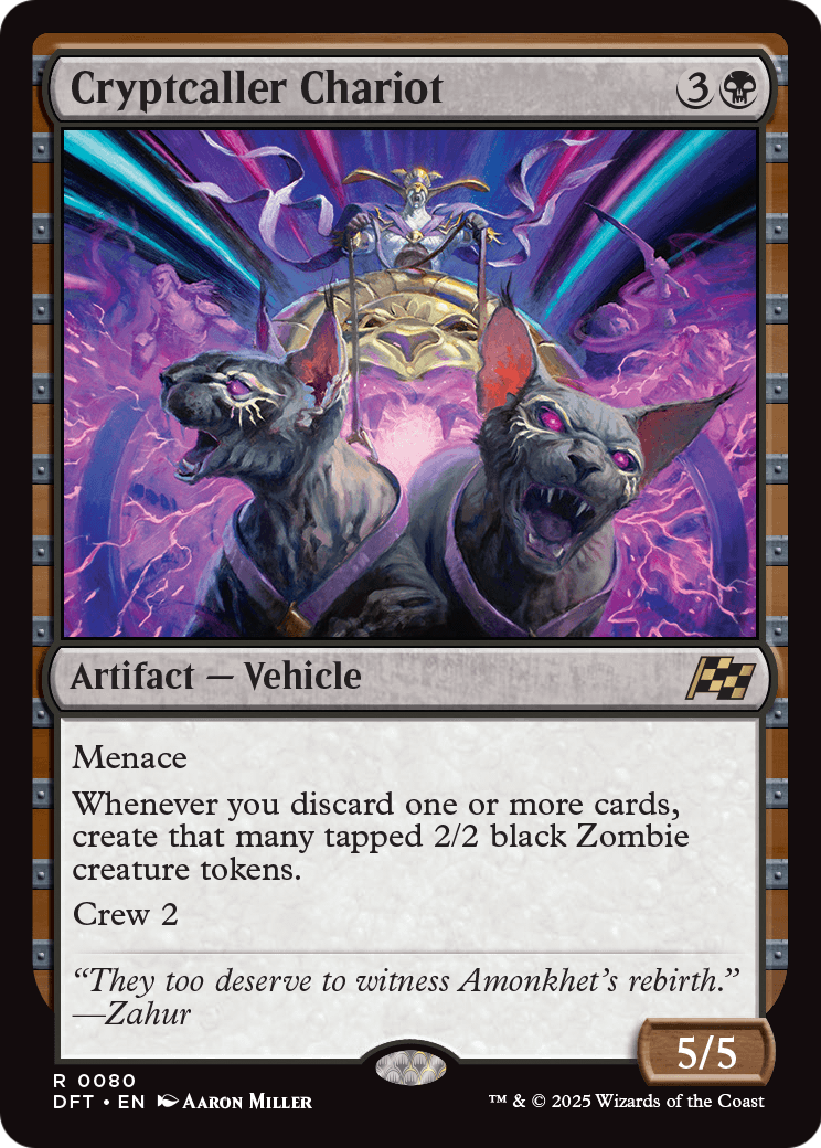 Cryptcaller Chariot (DFT-080) [Aetherdrift]