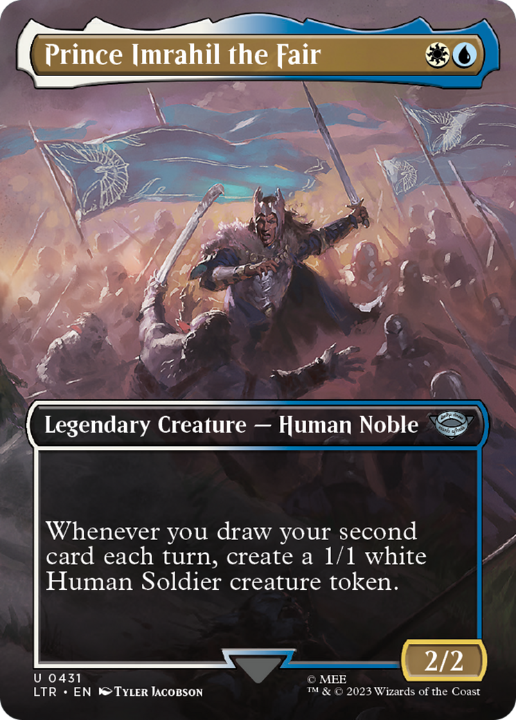 Prince Imrahil the Fair (Borderless) (LTR-431) [The Lord of the Rings: Tales of Middle-earth] Foil